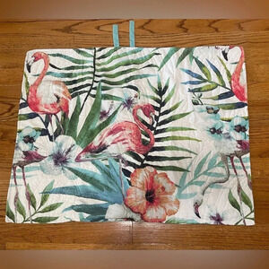 New!! Tropical Flamingo standard pillow sham cover